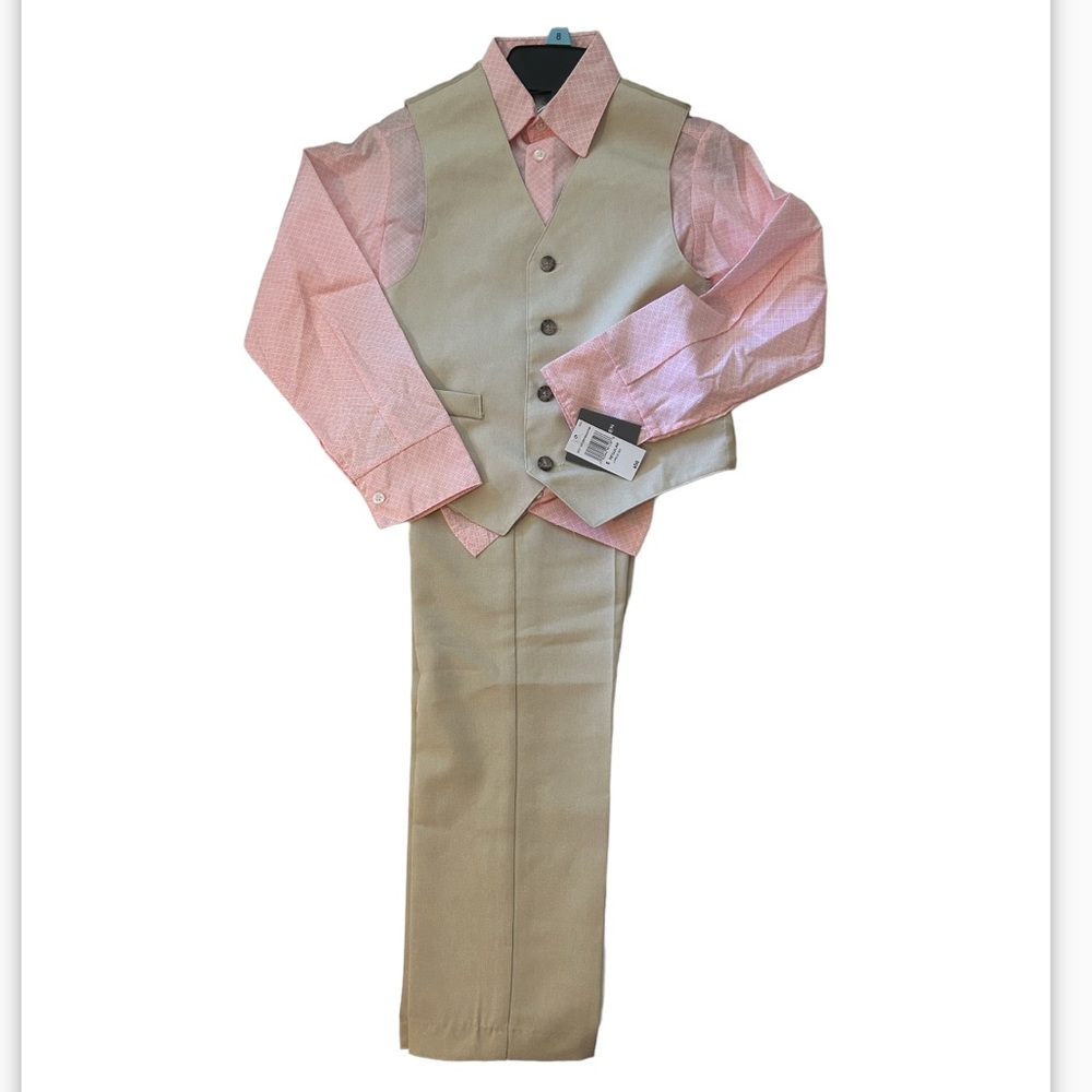 Van Heusen 3 Piece Vest Suit